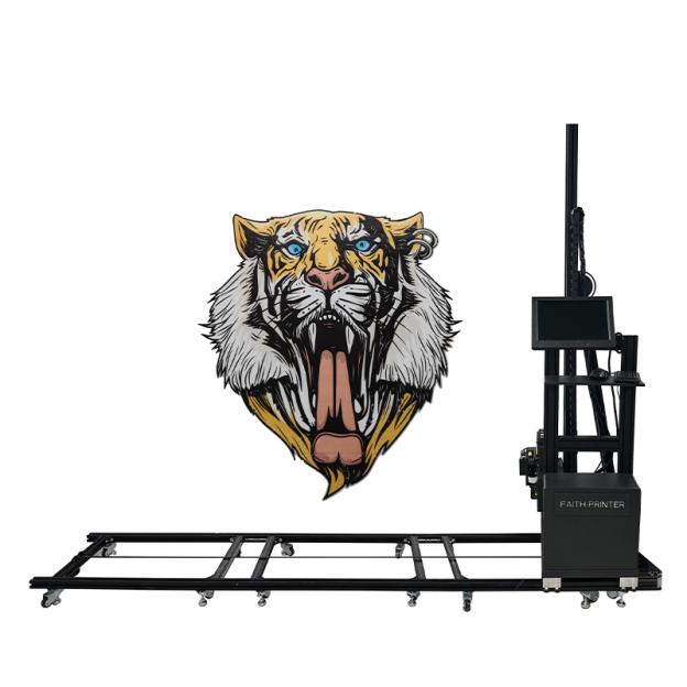 3D Vertical Wall Printer Machine 3D Inkjet Printer for Wall Printing
