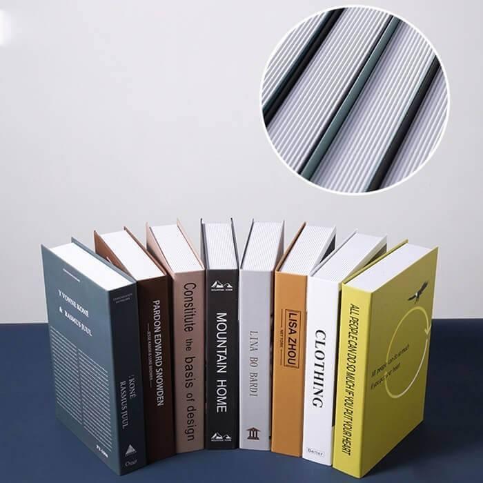 Decoration Random Hard Cover Style Prop Book Ornaments