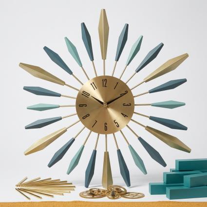 Luxury Decorative Coffee Shop Wall Art Clock