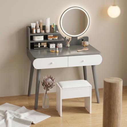 dressing table with LED mirror (NO CHAIR) XU060235 BF