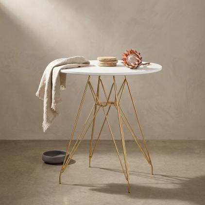 Nordic Ins Modern Minimalist Casual Reception Negotiation Table Z-005 – Gold