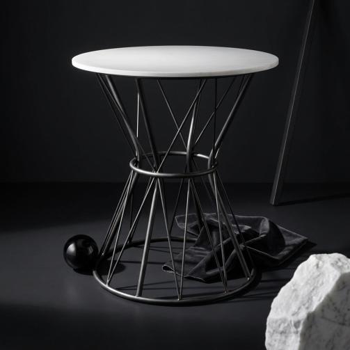Modern White & Black Coffee Table Z-027W&B