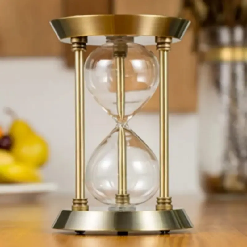 Hourglass Sand Watch Metal Sand Timer