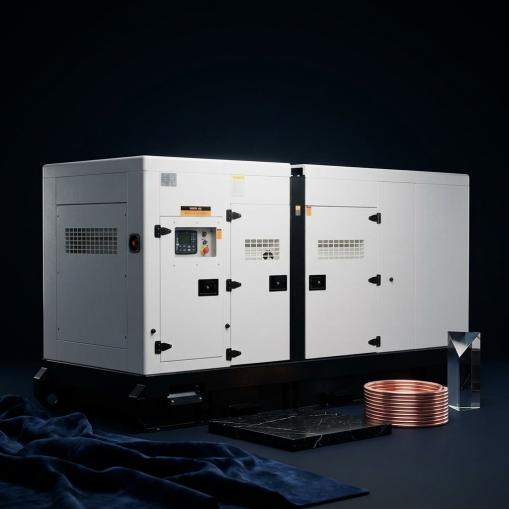 50KVA 3 Phase Silence Diesel Generator with built in ATS and water cooler system