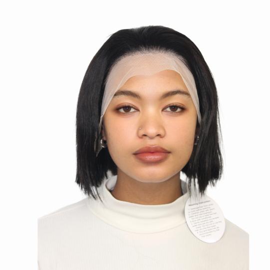 14" Natural Human hair 13x4 Lace real hair wig NEWTOP BOBO STW