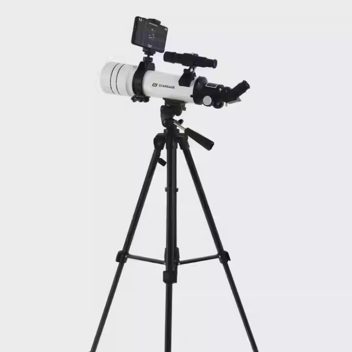 StarSage 70mm Refractor Telescope Kit with Tripod Eyepieces and Star Finder