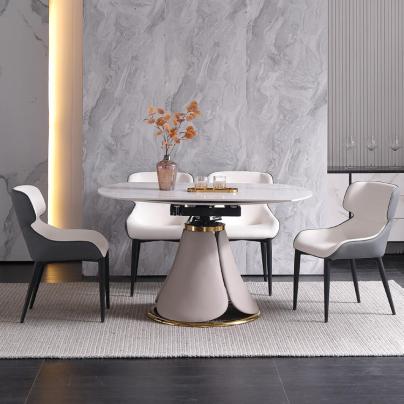 Modern Dining Table Set with 4 Chairs