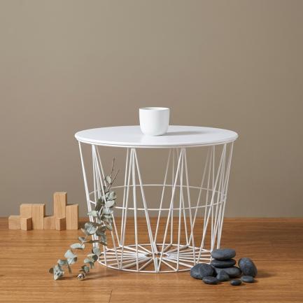 Iron Art Small Round Table Sofa Side Table Z-002 W 50 x 50 cm