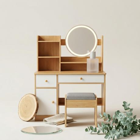 Dressing Table With LED Mirror QYA011010 80 cm